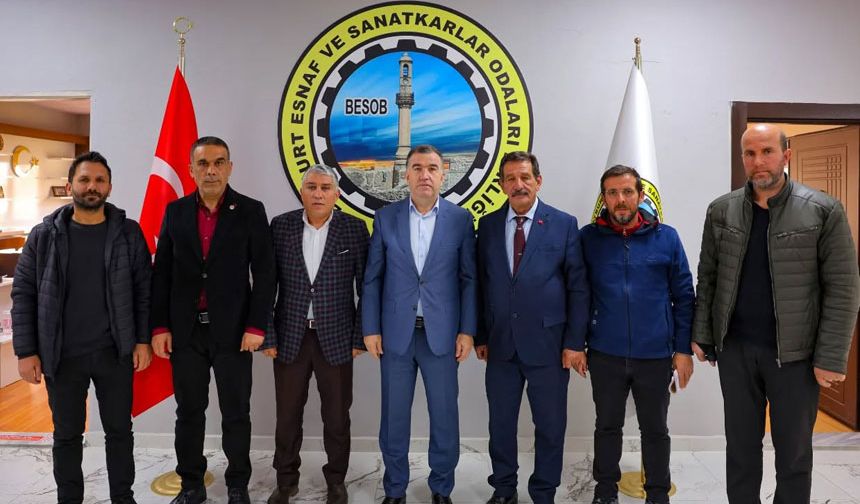 Vali Mustafa Eldivan, oda başkanlarıyla bir araya geldi