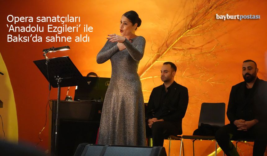 Opera sanatçıları 'Anadolu Ezgileri' ile Baksı Müzesi'nde sahne aldı