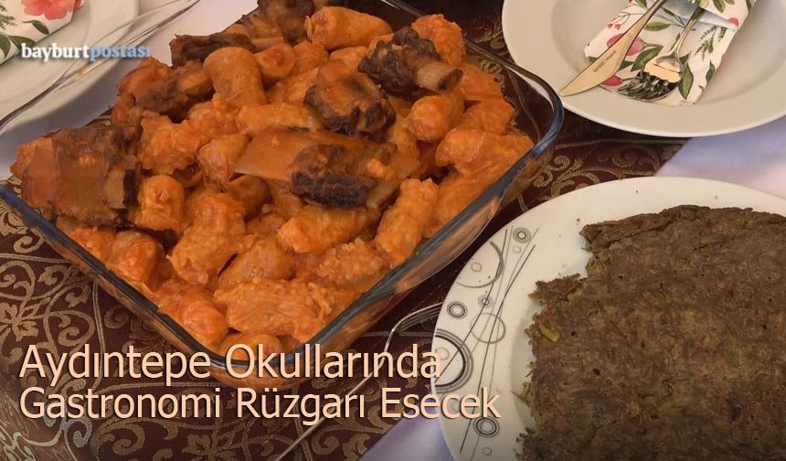 Aydıntepe Okullarında Gastronomi Rüzgarı Esecek