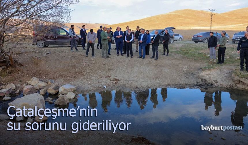 Çatalçeşme’nin su sorununu çözecek projede sona yaklaşılıyor