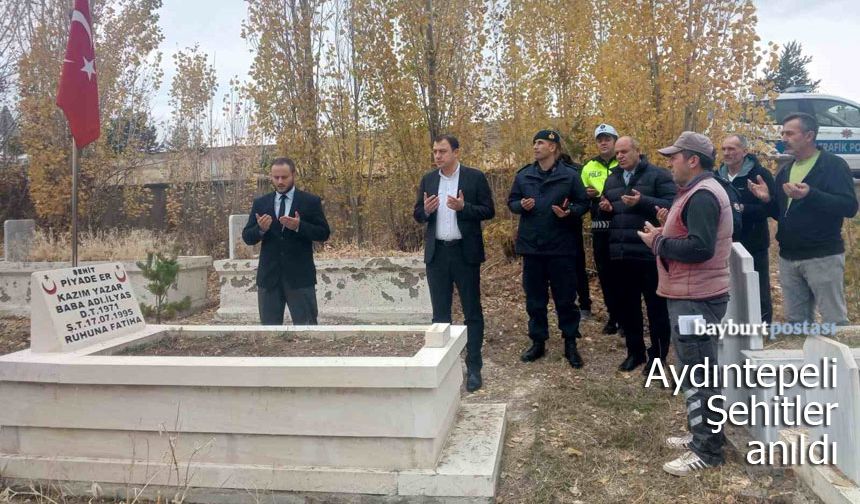 Aydıntepe Kaymakamı Ertuğrul Bayram’dan Köy ve Şehitlik Ziyaretleri