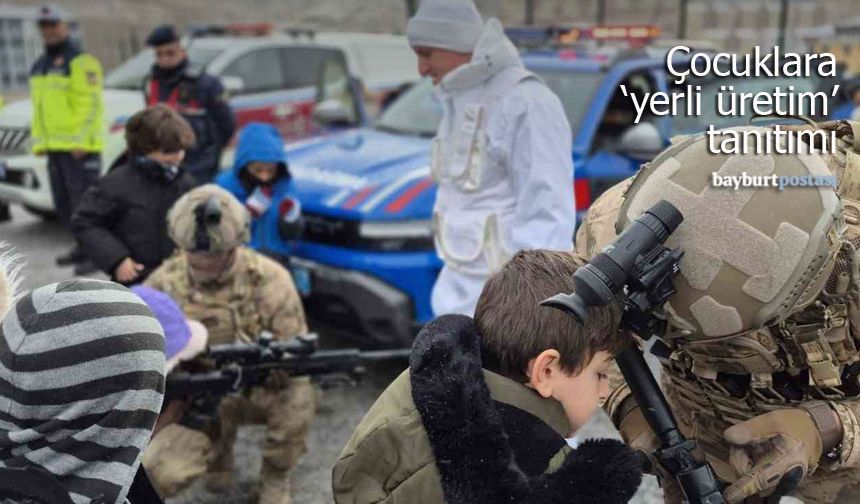 Geleceğin Teminatı Çocuklara Jandarmadan ‘Yerli Üretim’ Sunumu