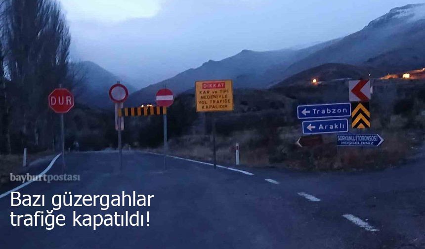 Kılıçkaya, Sorkunlu Yolları ile Soğanlı ve Salmankaş Geçitleri Kapandı!