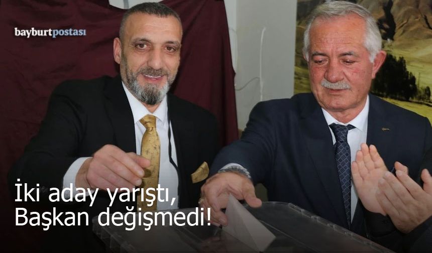 Marmara Bölgesi Bayburt Derneği'nde Seçim Heyecanı: Başkan Değişmedi