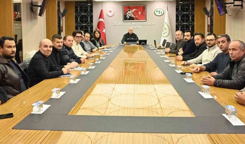 DSİ’nin bölgede yürüttüğü makineli çalışmalar toplantıda ele alındı