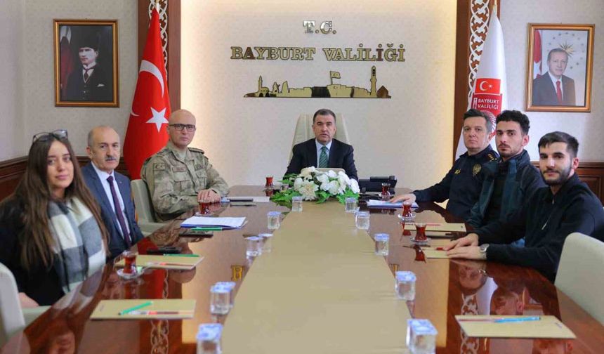 Bayburt’un 2025 yılı asayiş bilançosu açıklandı