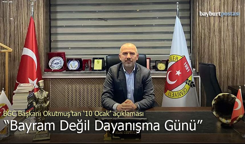 BGC Başkanı Okutmuş: "Gazetecilik Meslek Kanunu Artık Bir Zorunluluktur"