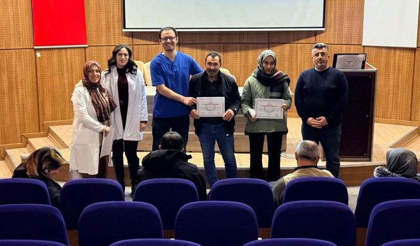 Bayburt'ta 2026'nın İlk Diyabet Okulu Eğitimi Başarıyla Tamamlandı