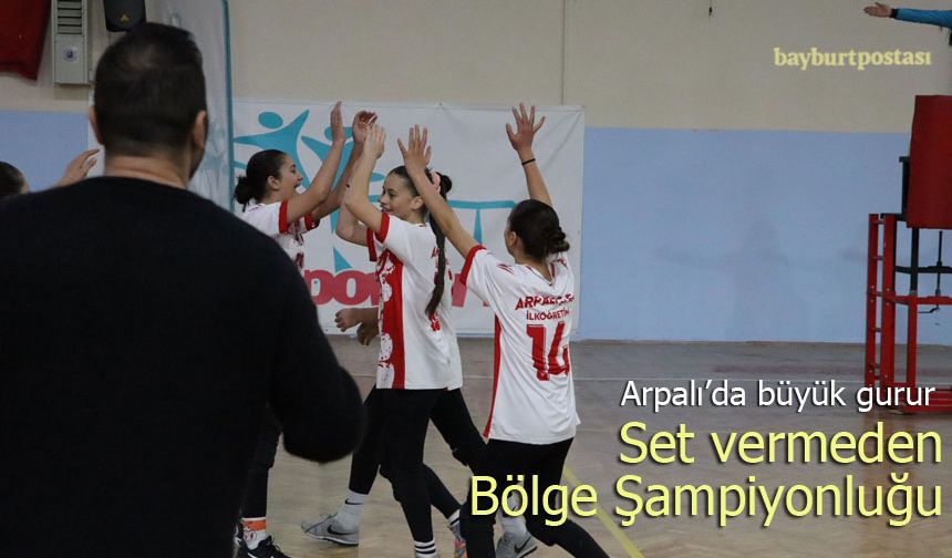 Arpalı Şehit Fatih Kostik İmam Hatip Ortaokulu Bölge Şampiyonu!