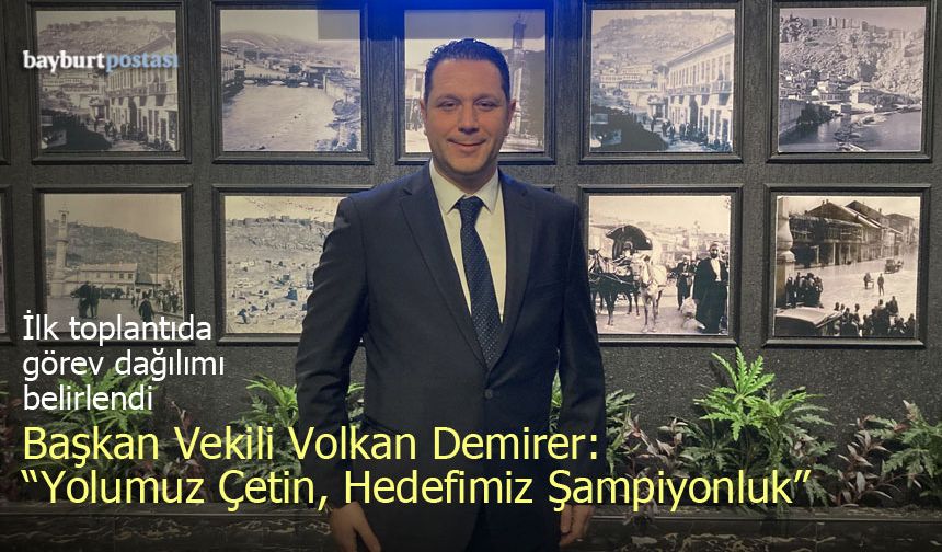 Sarı-Siyah Sevda İçin Kenetlenme Vakti: Bayburtspor’da Görev Dağılımı Belli Oldu