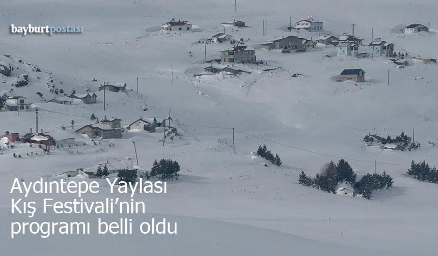 Aydıntepe Yaylası Kış Festivali'nin programı belli oldu