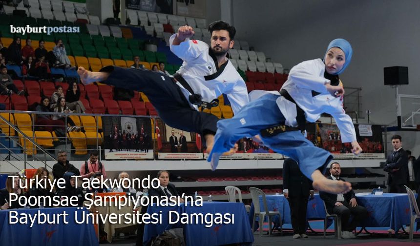 Bayburt Üniversitesi Öğrencilerinden Taekwondoda Madalya Başarısı