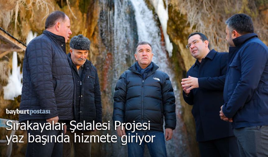 Sırakayalar Şelalesi Projesi Yaz Başında Hizmete Giriyor