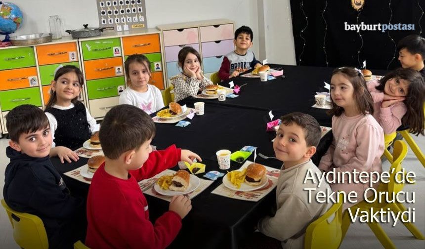 Aydıntepe'de Çocuklara Özel İftar ve Cami Ziyareti