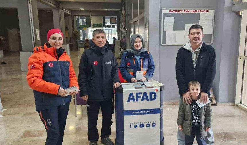 Bayburt’ta Deprem Haftası etkinlikleri tamamlandı