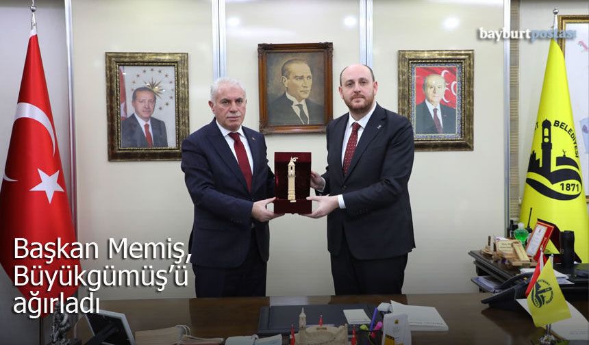 Başkan Mete Memiş, AK Parti Teşkilat Başkanı Büyükgümüş’ü Ağırladı