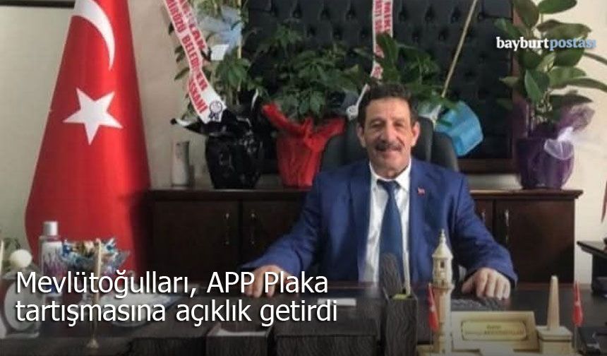 Başkan Mevlütoğulları Açıkladı: Orijinal Plakaya Müdahale Etmek Yasak!