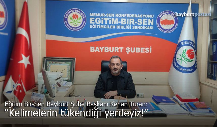 Kenan Turan: "Eğitimciye Şiddet Toplumsal Bir Çürümedir"