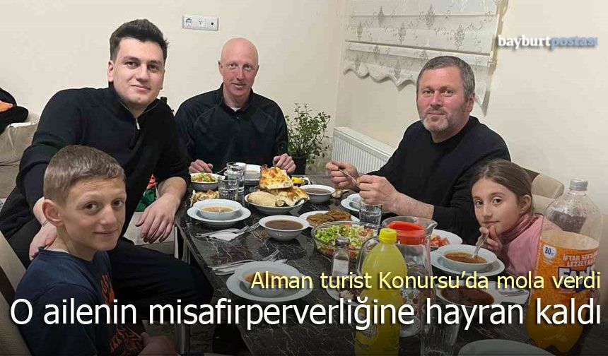 Dünya Turunda Bir Durak: Bayburt Misafirperverliği Simon’u Büyüledi