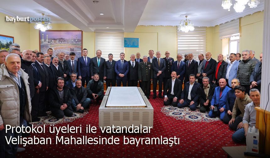 Geleneksel Bayramlaşmanın Adresi Velişaban Mahalle Odası Oldu