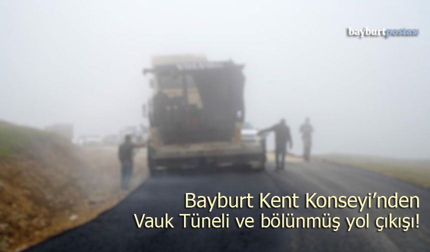 Bayburt Kent Konseyinden "Vauk Dağı" Çıkışı: Yatırım Programına Alınsın!