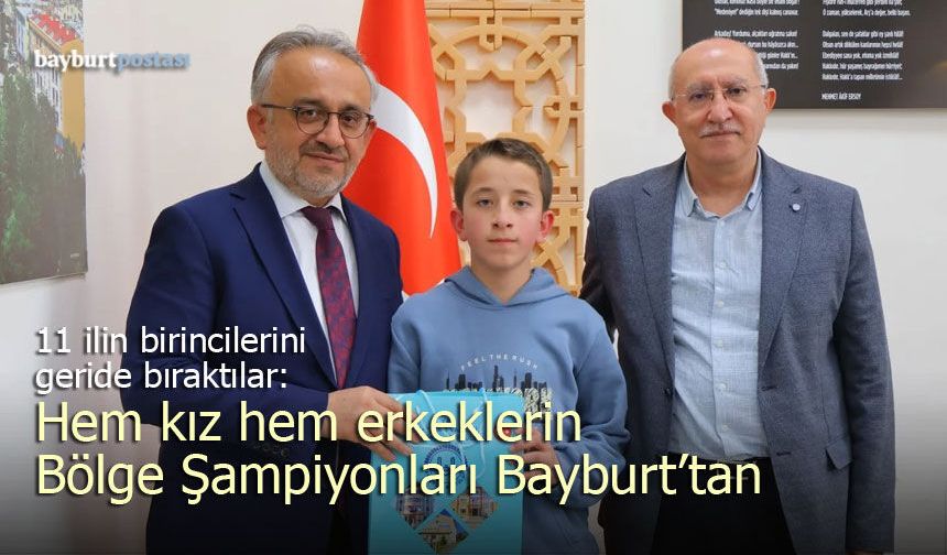 Genç Sada Yarışmasında Bayburt Rüzgarı: Emre Esastürk ve Meryem Alper Bölge Şampiyonu