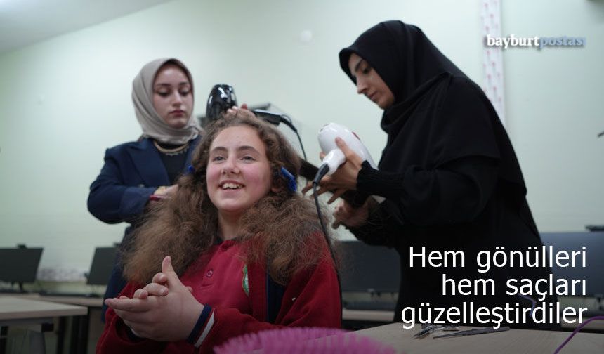Bayburtlu Meslek Liselilerden Anlamlı Dokunuşlar