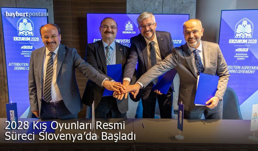 Üç Üniversite El Ele: 2028 Kış Oyunları'nın Resmi Süreci Slovenya'da Başladı
