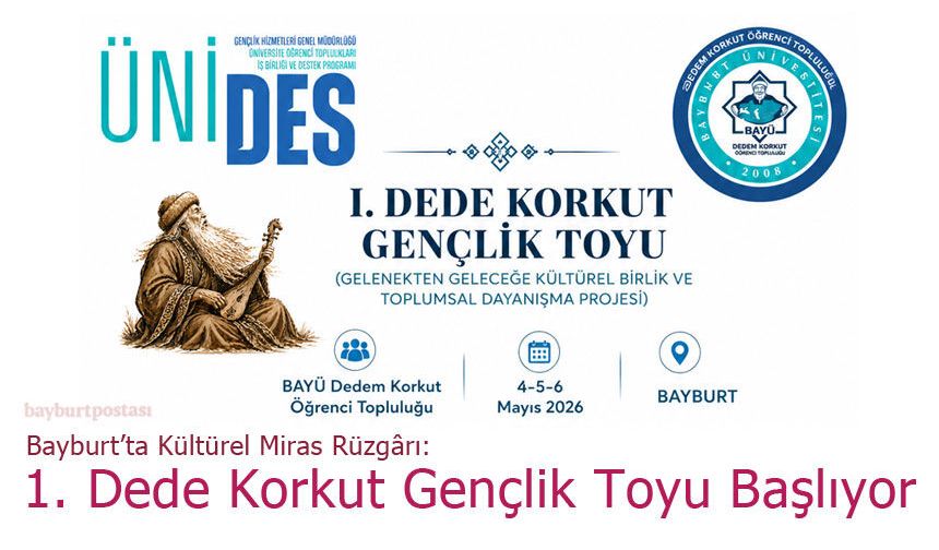 Bayburt’ta Kültürel Miras Rüzgârı: I. Dede Korkut Gençlik Toyu Başlıyor!