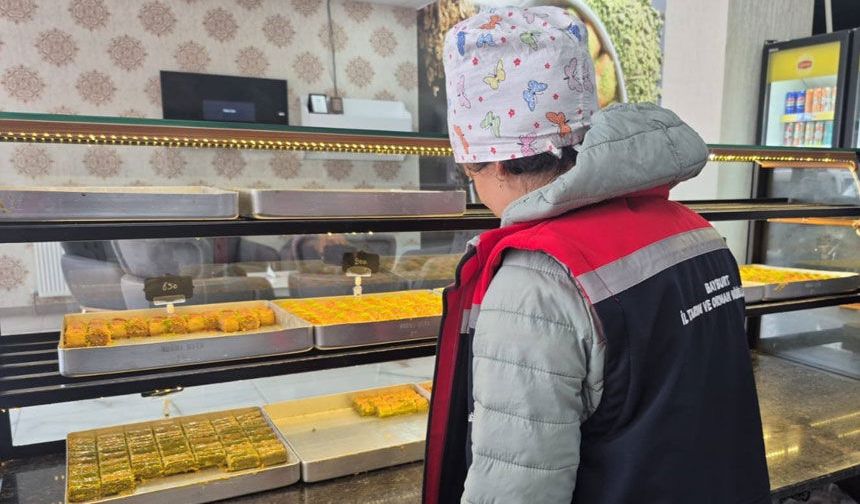 Bayburt'ta gıda noktaları kontrol edildi