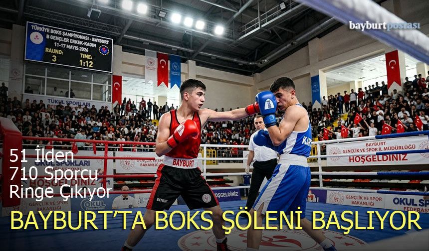 Bayburt’ta Boks Şöleni: 51 İlden 710 Sporcu Ringe Çıkıyor!