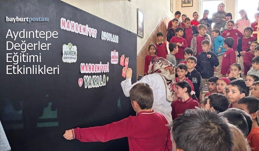 Aydıntepe’de İlkokul Öğrencileri İçin Değerler Eğitimi Etkinlikleri