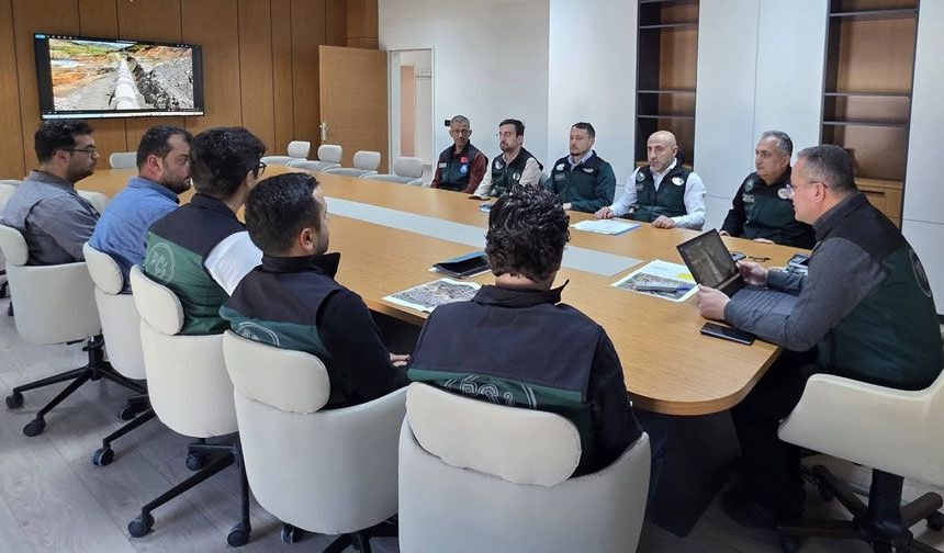Bayburt’taki DSİ çalışmaları toplantıda değerlendirildi