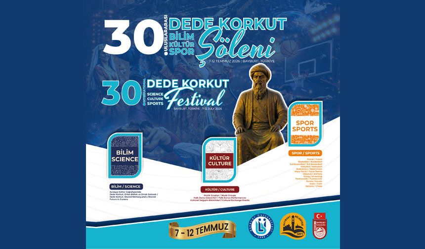 "30. Dede Korkut Uluslararası Bilim Kültür ve Spor Şöleni" programı netleşti