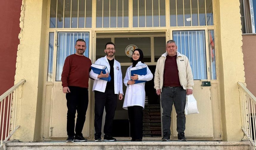 Bayburt'ta 1.900 Öğrenciye Skolyoz Taraması