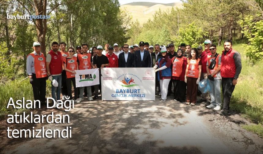 Bayburt'ta "Orman Benim" Seferberliği: Atıklar Toplandı