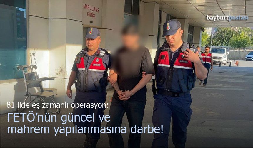İçişleri ve Adalet Bakanlıklarından Ortak Açıklama: 81 İlde Eş Zamanlı Operasyon