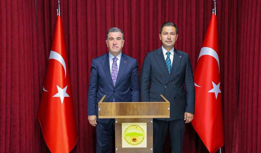 Vali Eldivan’dan Kaymakam Yıldırım’a hayırlı olsun ziyareti