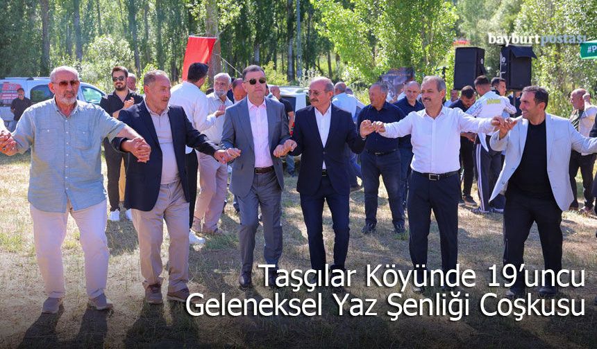 Taşçılar Köyünde 19’uncu Geleneksel Yaz Şenliği Coşkusu