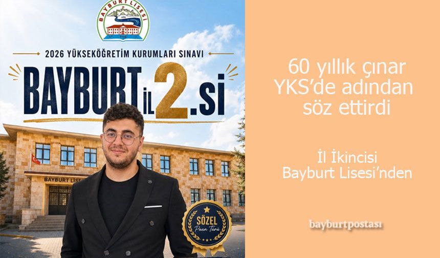 Sözel il ikincisini Bayburt Lisesi çıkardı