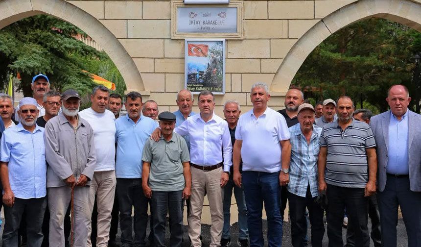 Vali Mustafa Eldivan, Akşar Köyünde Vatandaşlarla Bir Araya Geldi