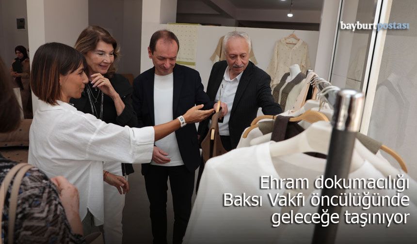 Ehram dokumacılığı Baksı Müzesi'nin öncülüğünde geleceğe taşınıyor