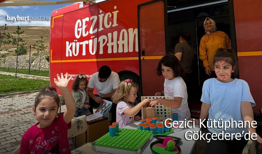 Gezici Kütüphane Gökçedere'de