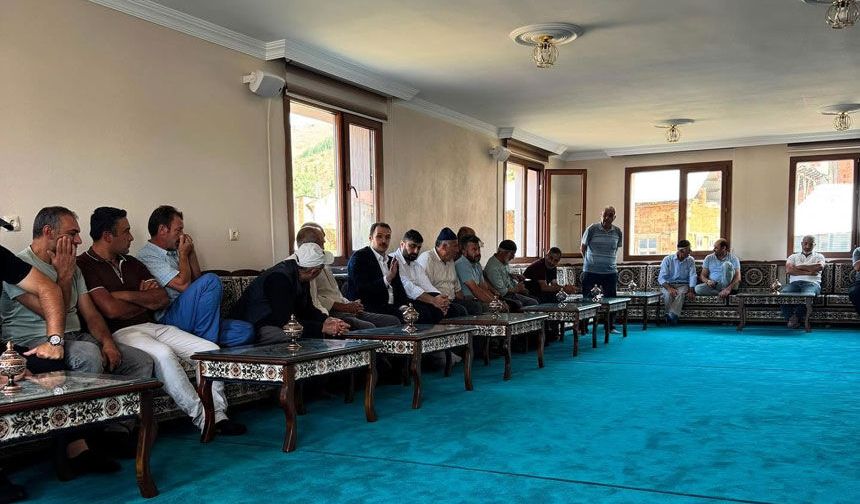 Kaymakam Ahat, Yakupabdal köyünde vatandaşlarla buluştu