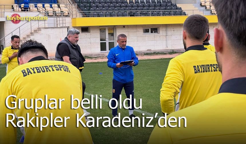Bayburtspor 2. Grup’ta, rakipler Karadeniz’den