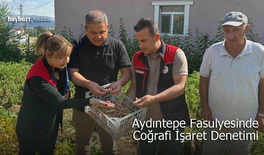 Aydıntepe Şeker Fasulyesinde Coğrafi İşaret Denetimi