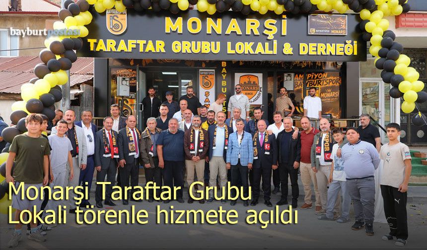 Monarşi Taraftar Grubu Dernek Lokali Törenle Hizmete Açıldı