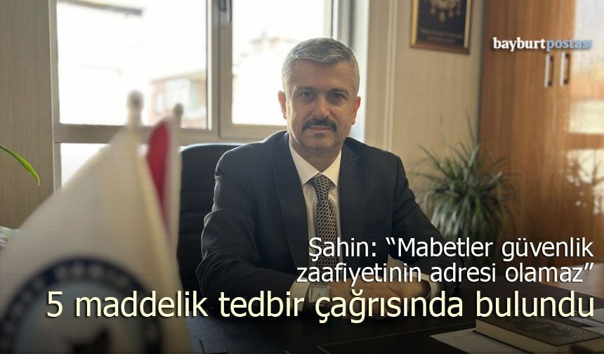 Türk Diyanet Vakıf-Sen'den Eyüpsultan Camii'ndeki Silahlı Olay Sonrası Güvenlik Çağrısı