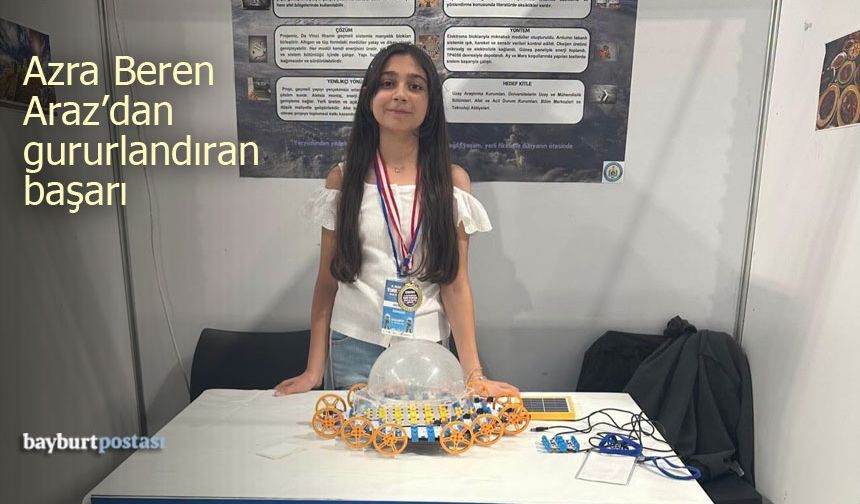 BİLSEM Öğrencisi Azra Beren Araz’dan Gururlandıran Başarı