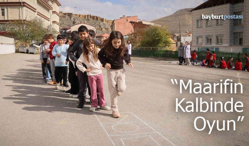 Mahalle aralarından okul bahçelerine: "Maarifin Kalbinde Oyun"